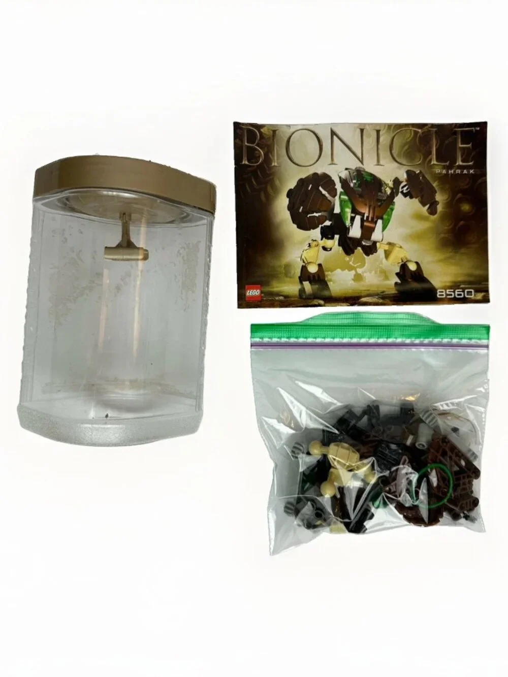 LEGO BIONICLE Bohrok Collection COMPLETE Lot of 6 w/ Canisters, Manuals & Krana